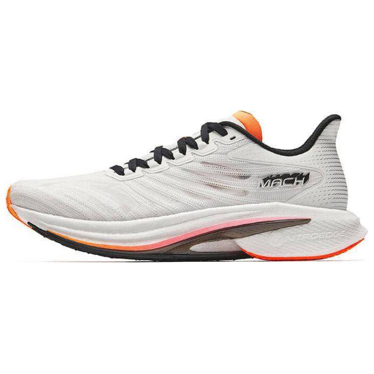 Anta Mach 4.0 Low-top Running Shoes Silver White Men s 112435583-1 41