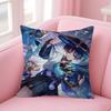 Games Genshin Impac Wanderer    Cushion Cover Pillow Cover Decor Pillowcase Printed Cushion Case for Couch