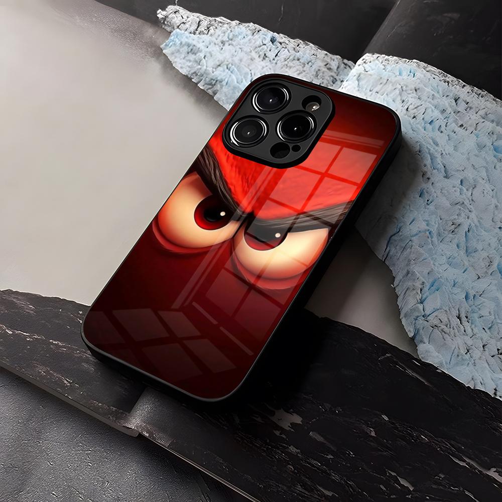 Funda de Teléfono Expresiva Vidrio Templado Para IPhone 16 13 14 12 15 11 Pro Max Plus Mini X XR SE2020 Coque