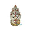 Silver Decorated Face - Laxmi Mukhota - Varalakshmi Face - Decorative Silver Ammavari Face