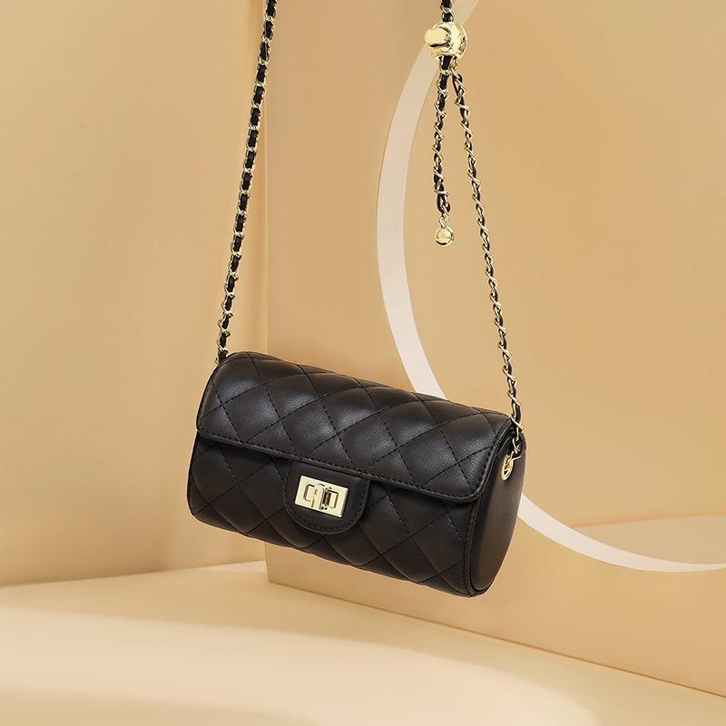 Bag women's autumn and winter new leather women's bag chain bag messenger bag premium shoulder bag