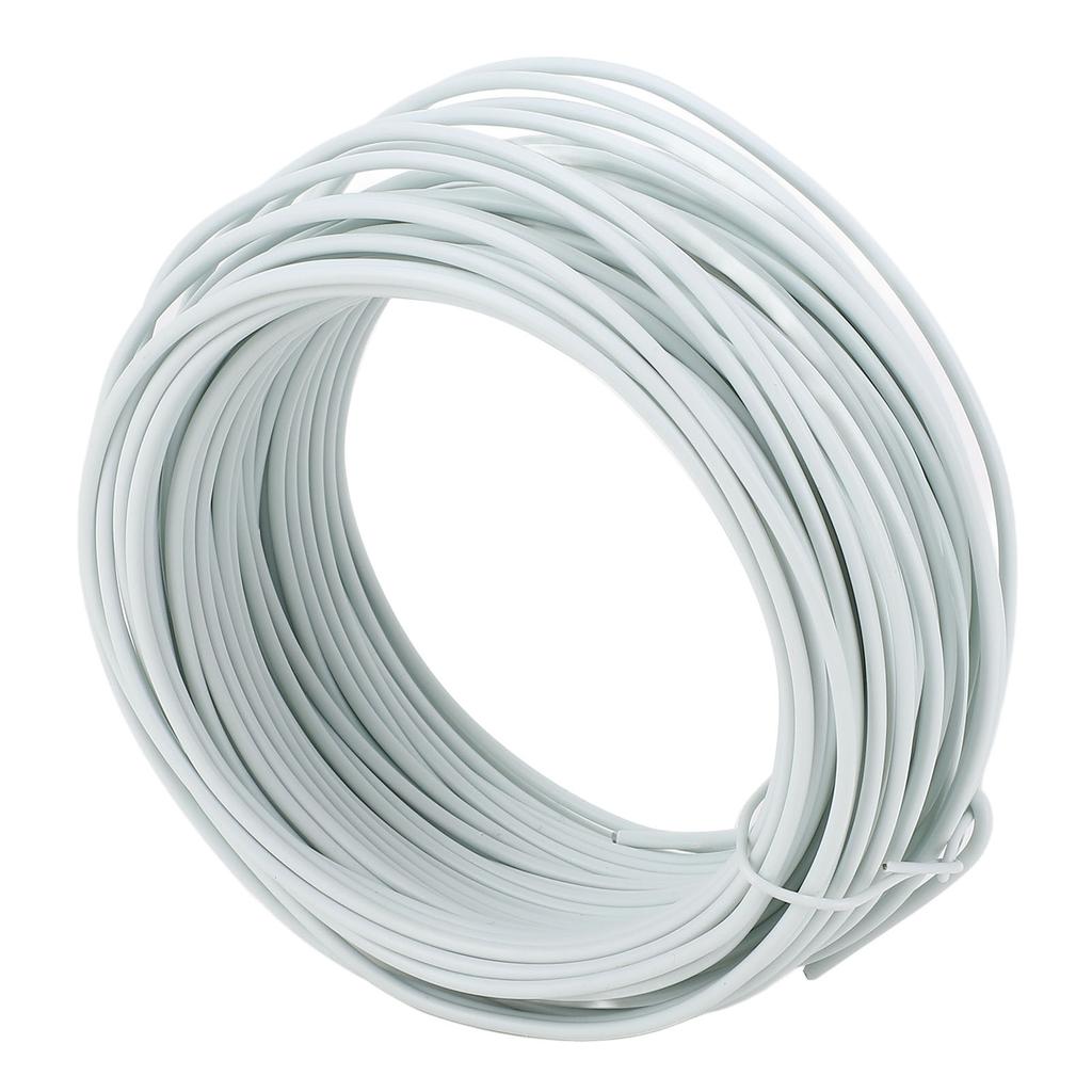 Galvanized Iron Binding Wire Metal Bendable for PVC Telecommunication Cable 1.5mmx20m Round Mouth