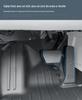 Custom All-TPE Floor Mats for 24 Nezha L Car Models, Including Trunk and Seat Backrest Mats.