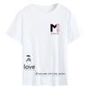 GMXIA Short Sleeve T-shirt Women Loose Ins Women's Crewneck Base Shirt