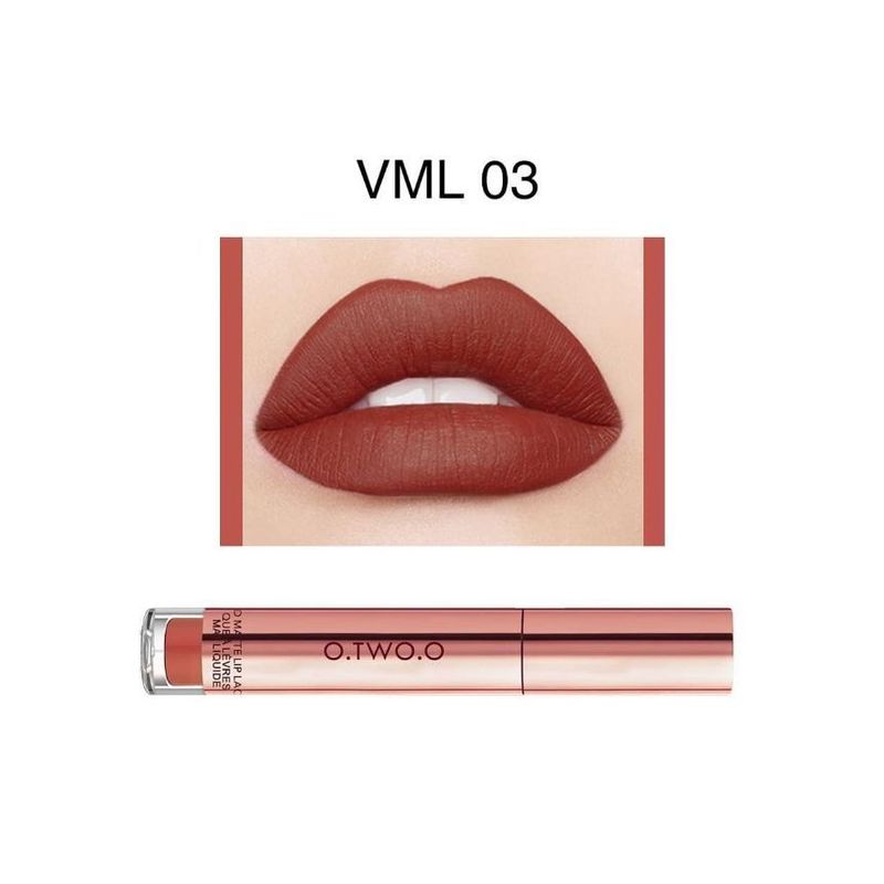 O.TWO.O - Matte Velvet Lip Gloss - 4 COLORS