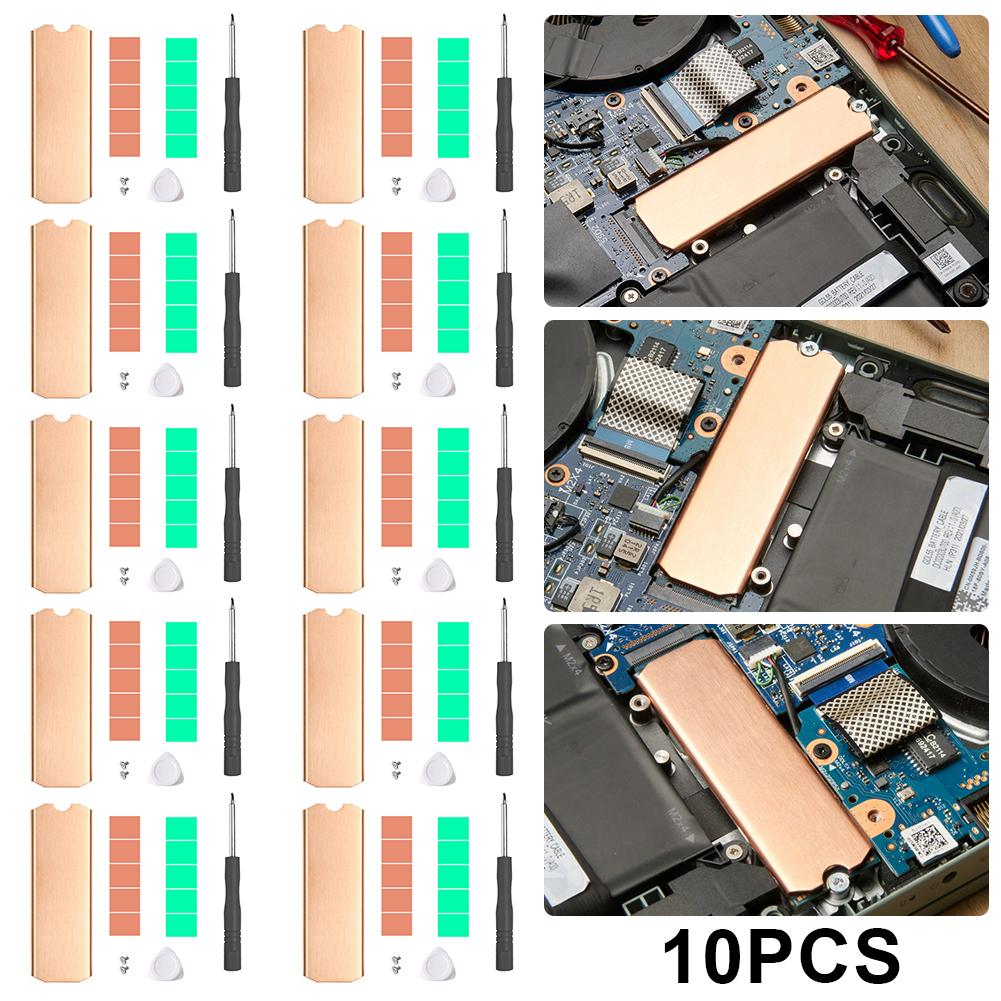 

0,5 мм 401 Вт медный радиатор с термопрокладкой для M.2 2242 2280 NVMe SSD (ТН80) К