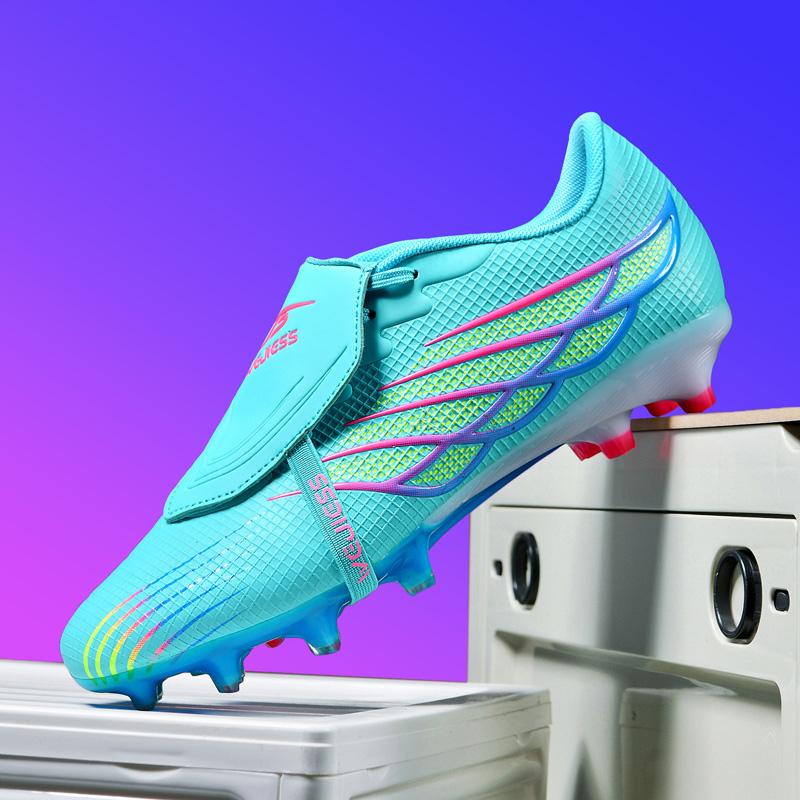 Football Cleats Men Ultralight Grass Soccer Shoes Men'S Futsal Shoes Professional Ag Football Shoes Men Training Match Sneakers