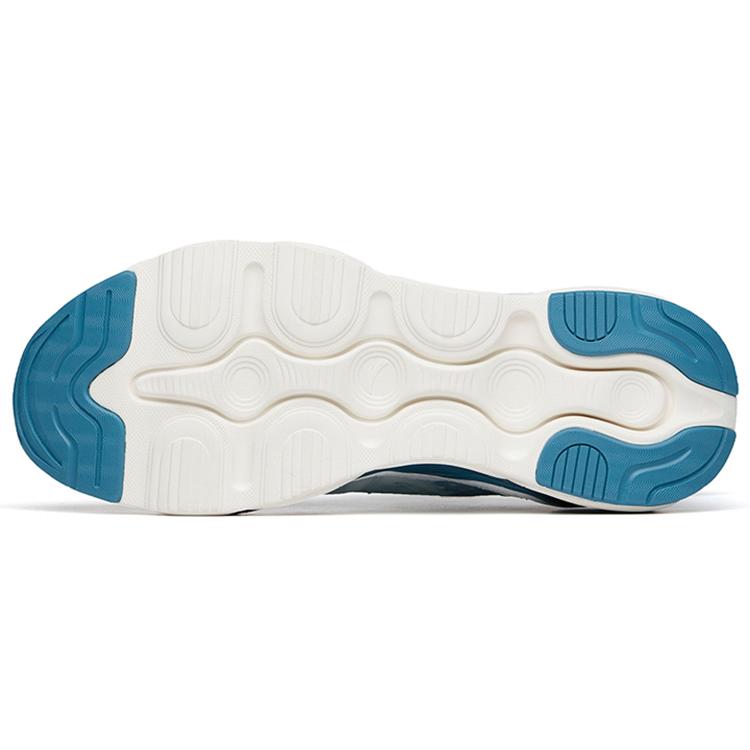 New Anta Running Collection Cushioning Breathable Wear Resistant Slip Resistant Low Top Running Shoes Men's Blue White 112225586-3