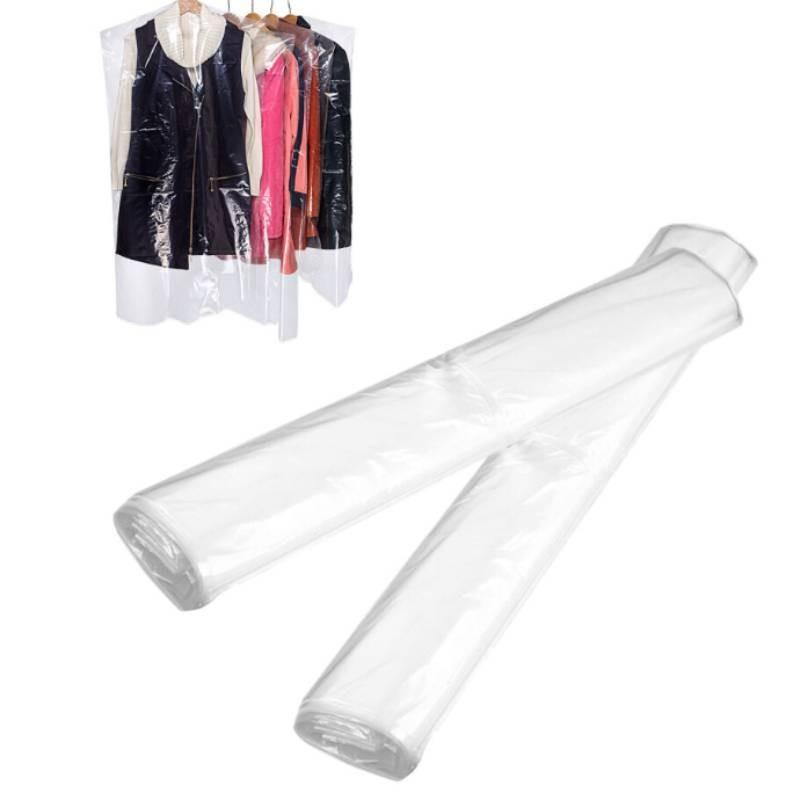Dust 5pcs Transparent Cover Clothing With Plastic Material Suitable Use Daily