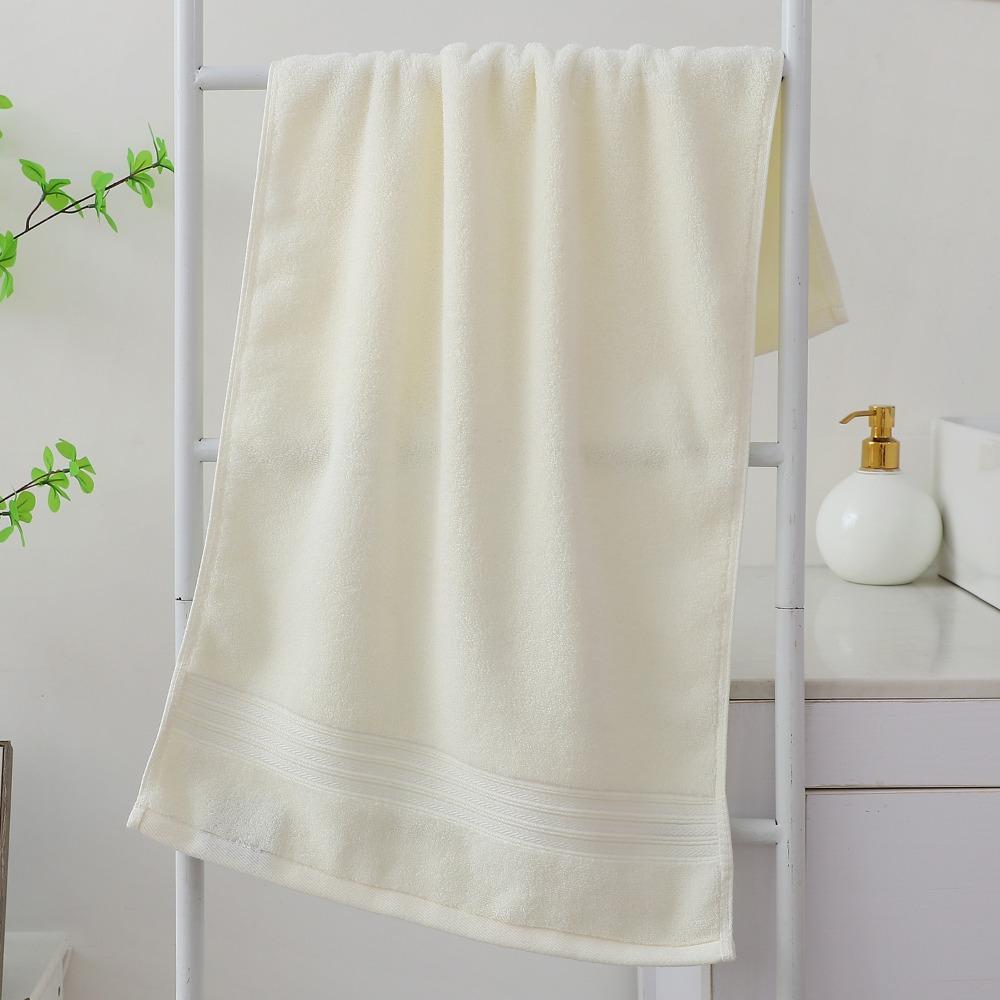 Spot large thickened cotton souvenir towel hotel men's sports face towel plain color broken gear water absorption