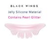 BLACKWINGS 3 Sizes Butterfly Lower Eye Patch Eyelash Perming Curler Lift Pads Eyelash Perm Pads Rods for LashLift Silicone(Pink Butterfly 3 Sizes)
