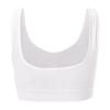Wireless Padded Bra for Women Seamless Comfort Stretch Fabric Soft Support Vest Style Bra with Removable Pads No Underwire