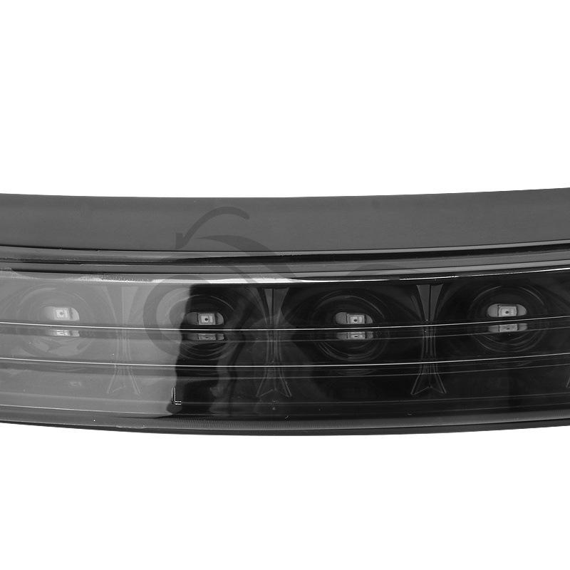 Harley Motorcycle Touring Side Box & Fairing Lights with Double Headlights