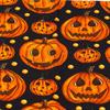 10 Vellen Halloween Katoenen Stof Spook Pompoen Schedel Print Patroon DIY Katoenen Stof Bundels voor Naaien Quilten 50x50cm / 19.7x19.7in