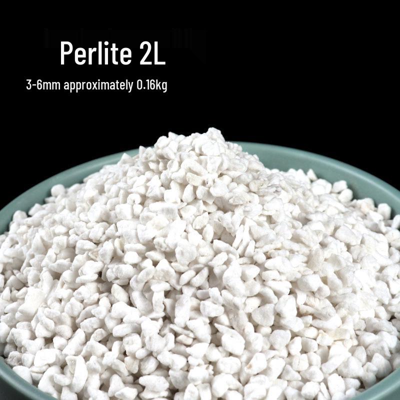 Perlite Granules: Large Bag for Gardening, Succulents, Seedlings, Vegetables, and Cuttings - Breathable Growing Medium with Vermiculite