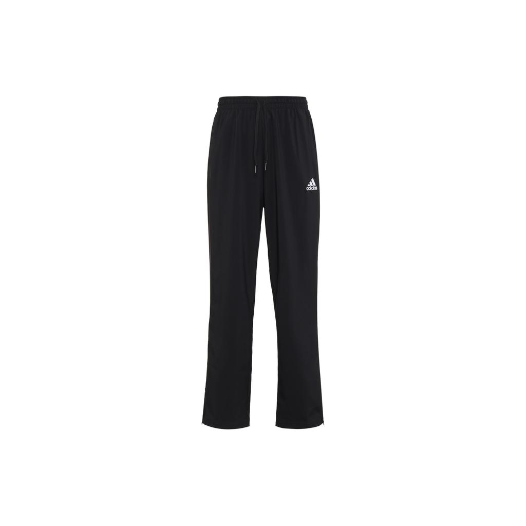 Adidas Casual Sports Breathable Straight-Leg Pants Men Bottoms Black GK9249