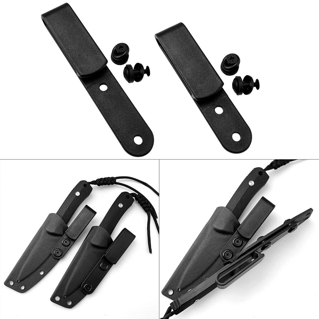 Belt Clip Holder For Kydex Sheath Holsters K Sheath Waist Clip Accessories Sheath Back Clip Metal Belt Clip For Tool - View #3
