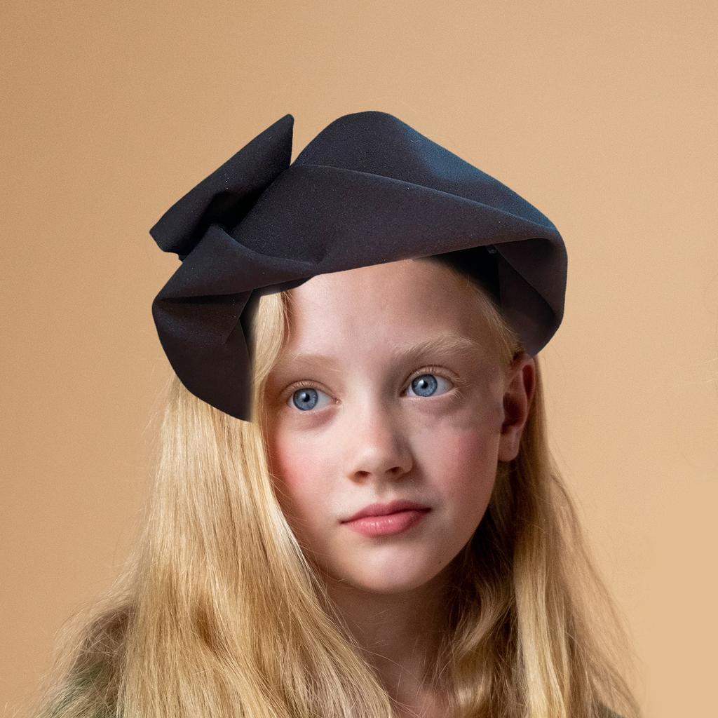 Elegant musselin hårbånd pustende halvhatt pannebånd kvinner kvelds hårspenne for stilfulle kvinner