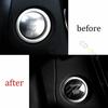 One-Button Start Switch Cover Decor For Benz GLA CLA 2013-2019 Real Carbon Fiber
