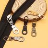 5Pcs Zipper Puller Detachable Alloy Replacement Zipper Slider DIY Sewing Clothes Jacket Kit for Schoolbag