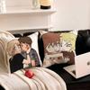 1pc Classic Movie Zero Day Fanart Pillow Case Fashion Square Pillowcase Bedroom Sofa Room Ins Decoration Leisure