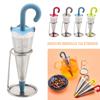 Simple Creative Umbrella Stainless Steel Silicone Tea Drain Household Tea Strainers & Infusers Easy To Clean Kitchen Tools