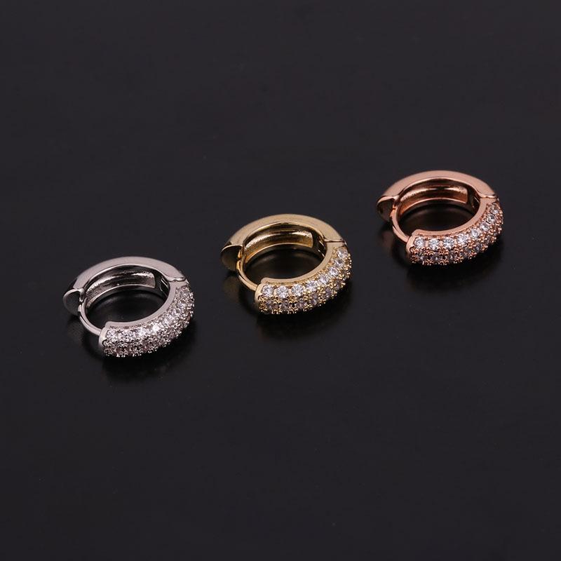 Boucles d'oreilles créoles créatives en acier inoxydable, 1 pièce, bijoux de perçage exagérés