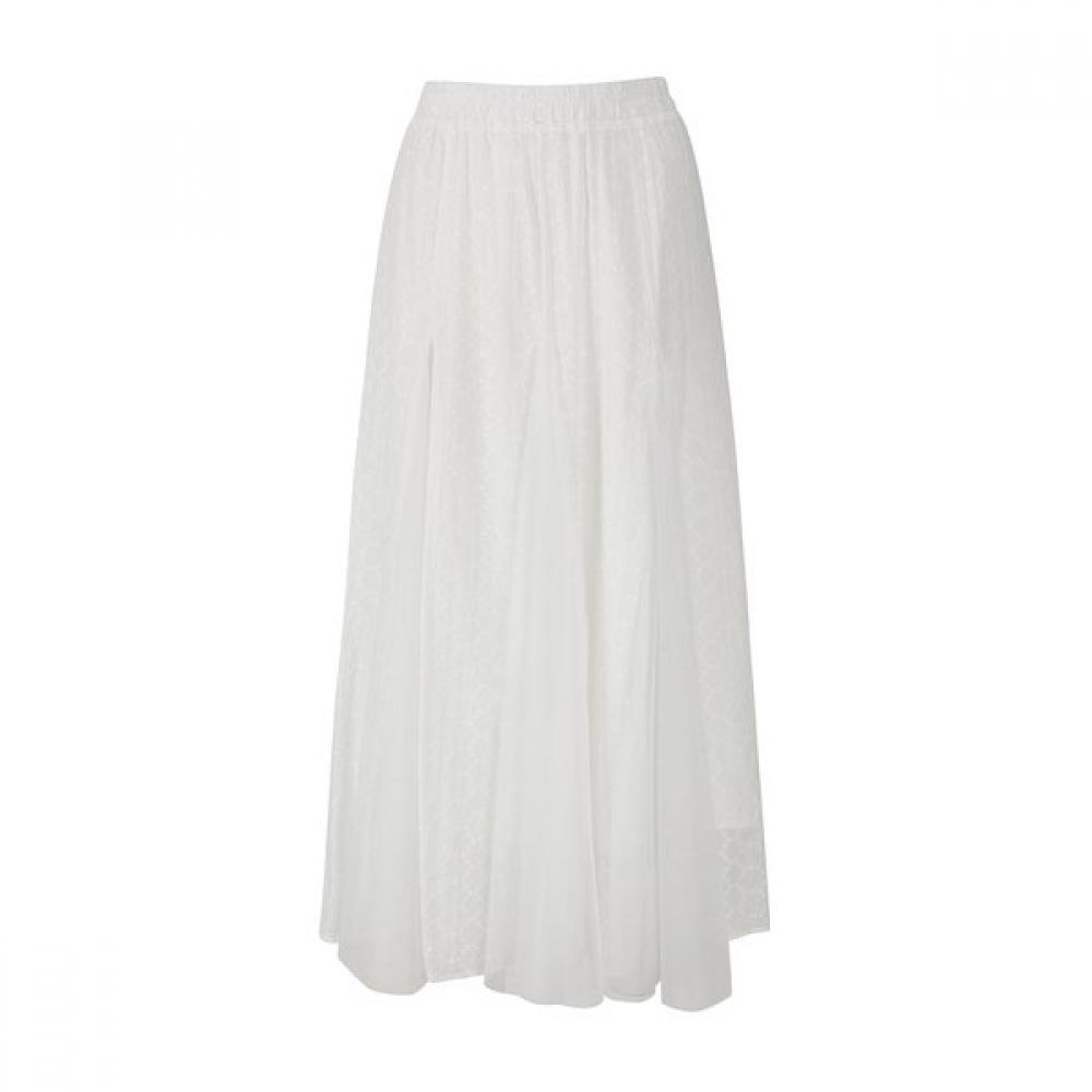 GGPX New York Punching Lace Volume Chiffon Skirt  Gq4sk027f 