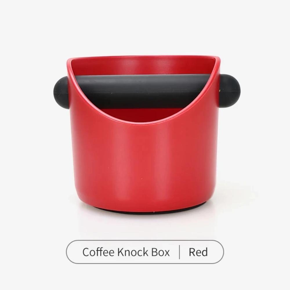 Coffee Knock Box Anti Slip Shock-absorbent Coffee Grind Dump Coffee Grind Knock Espresso Grind Dump Waste Bin Cafe For Barista