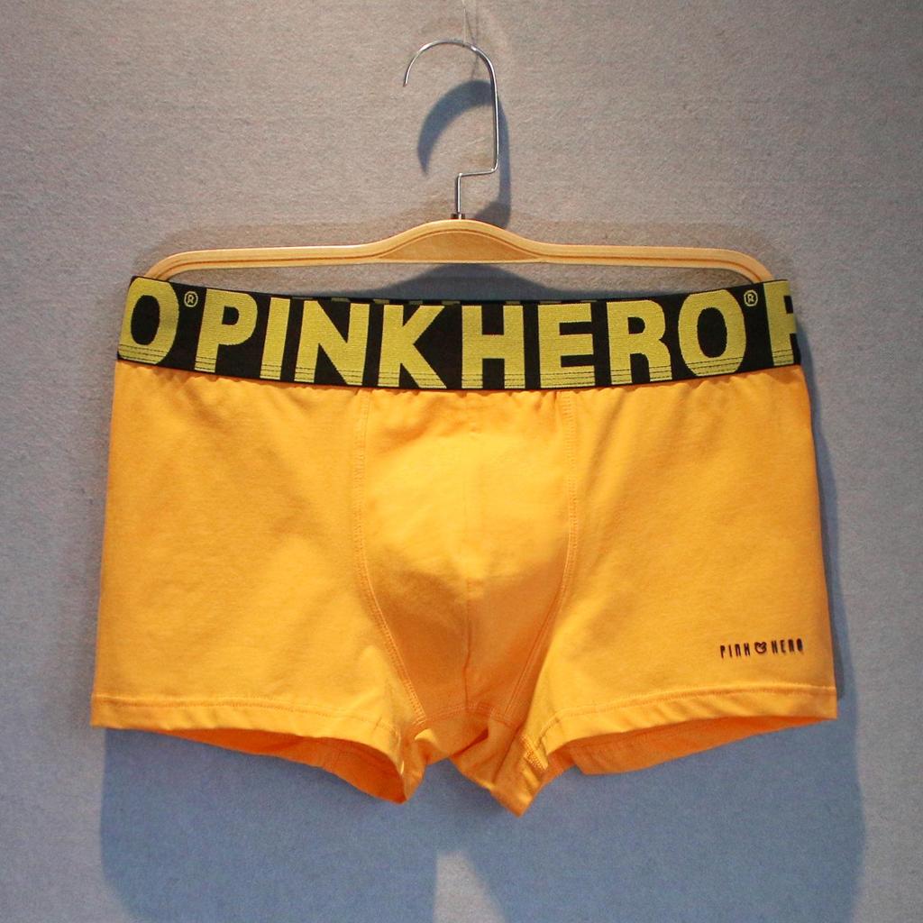 Men's Pure Cotton Breathable Boxer Briefs - Sporty Mid-Rise Fashion.