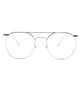 Likkeullou Rc 3579 Silver Blue Light Glasses