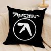 Aphex Twin Richard D James Kissenbezug aus weichem Plüschstoff, doppelseitig bedruckt, Sofakissenbezug für alle Jahreszeiten, Heimdekoration