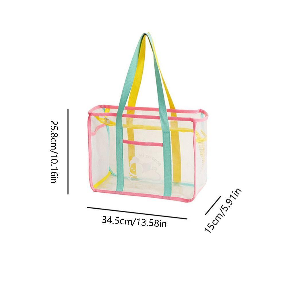 Pouch Swimming Fitness Bag Storage Bag PVC Transparent Bag Women Handbags Single Shoulder Bag