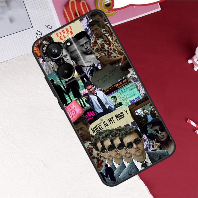 Fight Club Movie Poster For Realme 15 Pro GT7 GT6 10 11 12 13 14 Pro Plus C55 C71 C75 C67 C63 C61 C53 C35 C65 Case