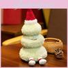 Santa Hat Plush Doll With Short Pile Plush For Holiday Room Decoration And Gifts
