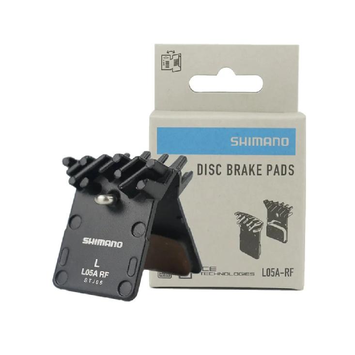 Shimano L05A-RF Resin Disc Brake Pads Ice Tech Cooling Fins for Road Bike 105 Ultegra DURA-ACE Cycling Parts L05A