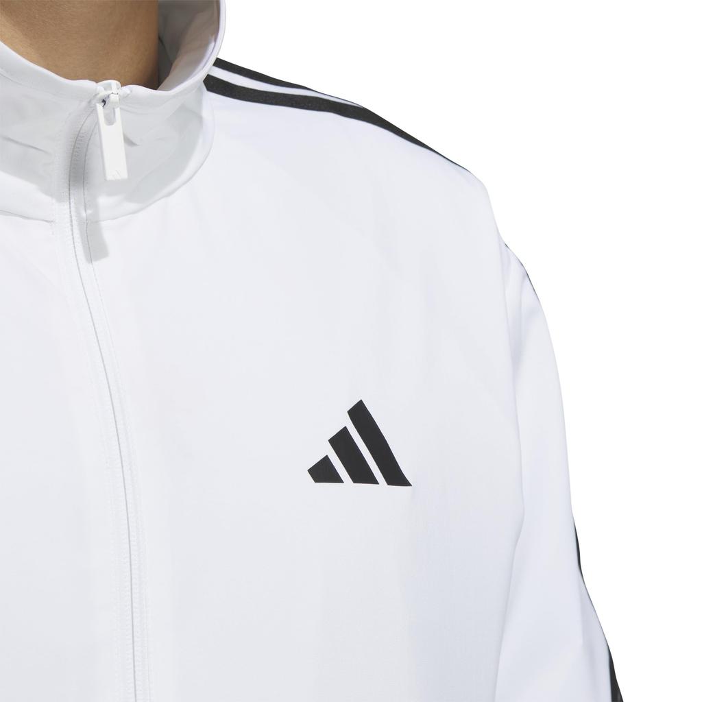 Adidas JZR06 Cross White Size a Jersey Top Men's 3-Stripes Jacket, (JV7002), 2L, Must-Have