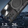 For Redmi Note 11 11s 11 Pro Case Slide Camera Shockproof Armor Phone Case For Redmi Note11 Pro Note 11 S 4G 5G Stand Back Cover