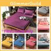 Enjoy A Good Night's Sleep On The Soft And Skin-friendly Velvet Fitted Sheet Queen And King Size