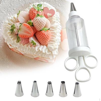 Cake Decorating Tool Dessert Injector Set Icing Decoration Cupcake Piping