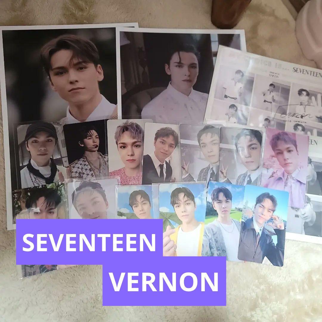 

[USED] SEVENTEEN VERNON trading cards etc.