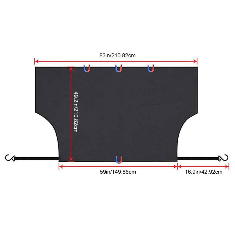 Car Sun Shade Cover Front Window Sunshade Weatherproof Reflective Automotive Sun Cover Front Window Sunshade Car Windshield