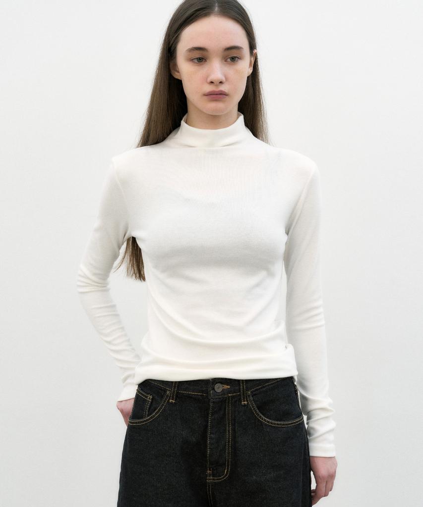 Nigaennikol [Essential] High Neck Slim Top_16 Color (H Type)