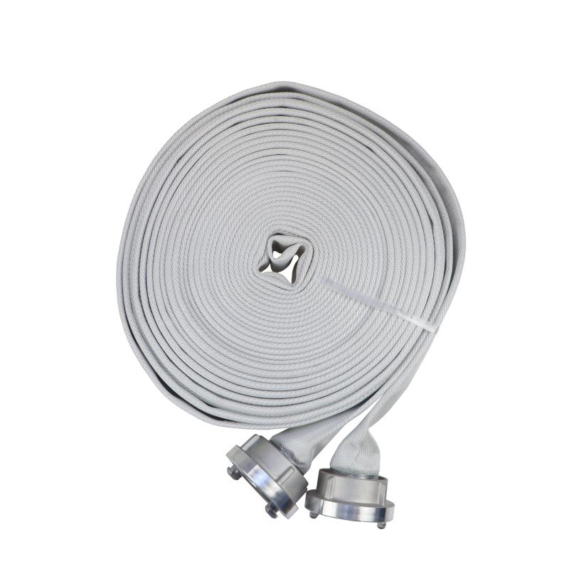 Fire hose for fire pumps with Storz fittings, white, FI-52mm, PZL HYDRAL