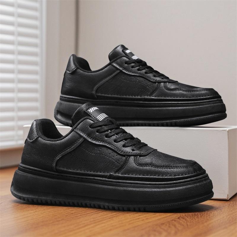 Nové Pánské Klasické Módní Nízké Tenisky na Skateboarding s Tlustou Podrážkou Pohodlné Měkké Podrážky Basketbalové Tenisky