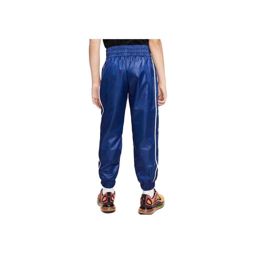 Nike Kids Striped Cuffed Knit Joggers Kids bottoms Blue BV2751-492