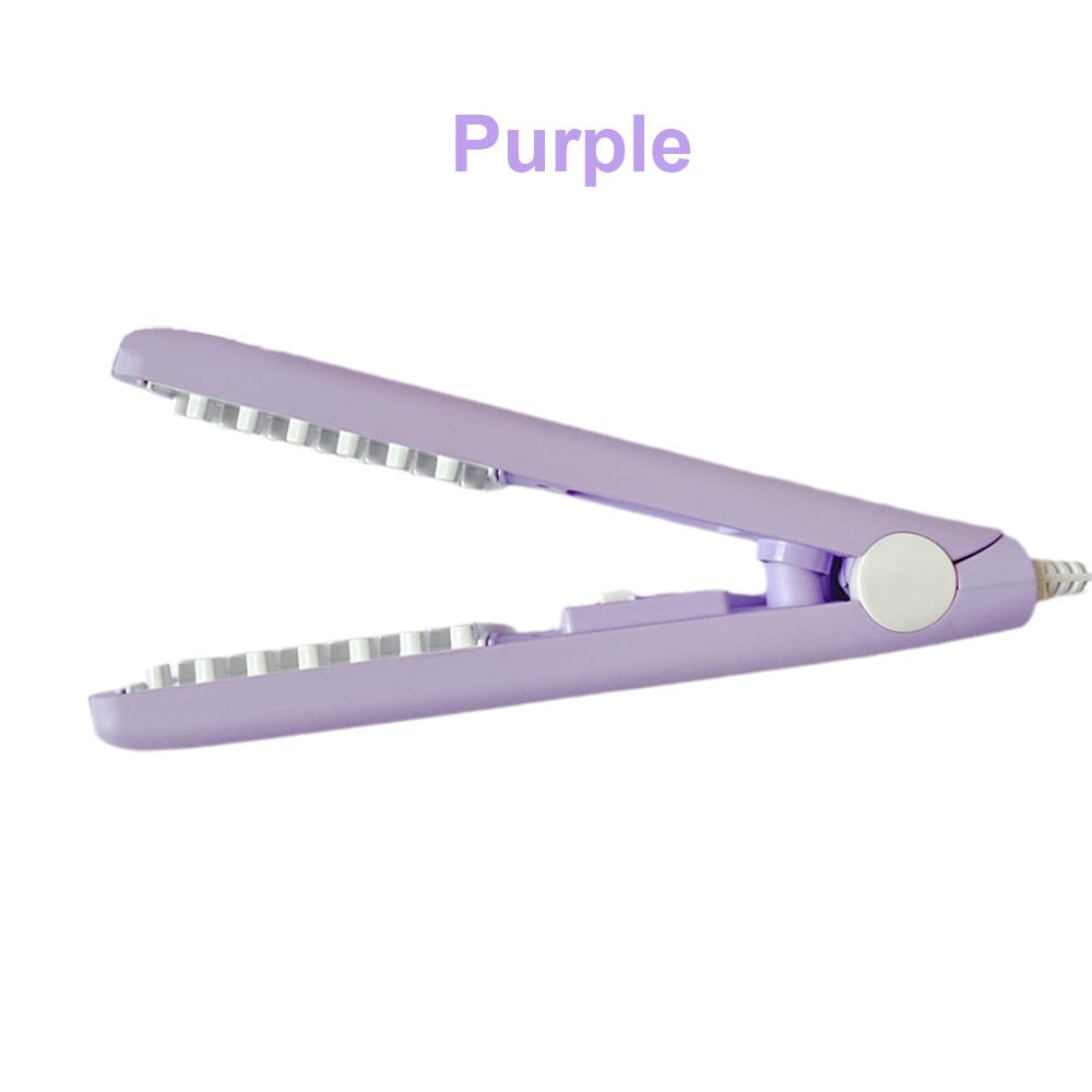 Mini 3D Grid Hair Crimper Curling Iron Volumizing Hair Iron Ceramic Corn Perm Splint Flat Iron Hair Styling Tools Gift for Women