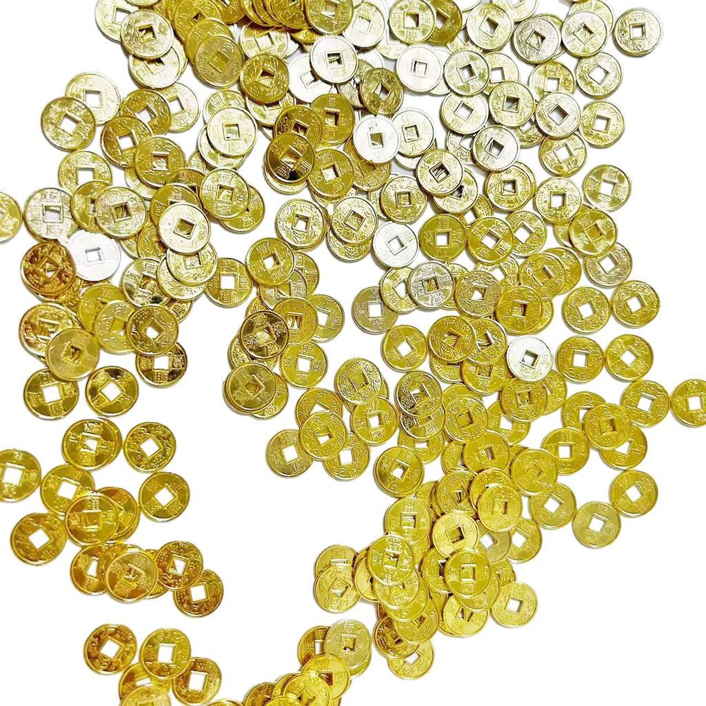 Alloy Copper Coin Money Tree DIY Accessories for Handmade Epoxy Jewelry