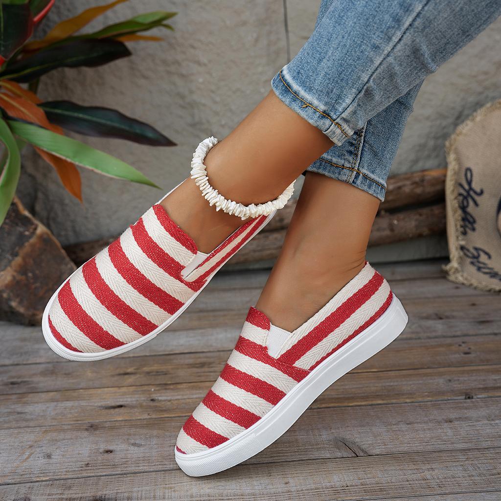 Moda 2025 Płócienne Sneakersy Damskie Pojedyncze Płaskie Sneakersy Spód Lazy Fisherman Style Koreańskie Białe Casualowe Płócienne Damskie Wygodne Buty