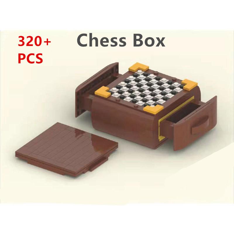 Chess Set Blocks Toys Adults International Chess Game Travel Folding Chess Board Set Children Mini Bricks Kids Educational Gifts
